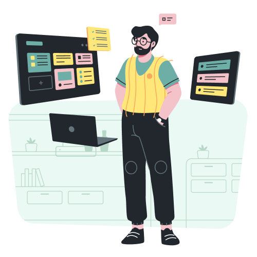 Product & Project Managers Illustrations