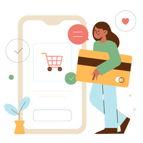 Online Shopping & e-Commerce Illustrations