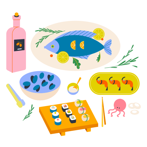 Food & Meal Illustrations